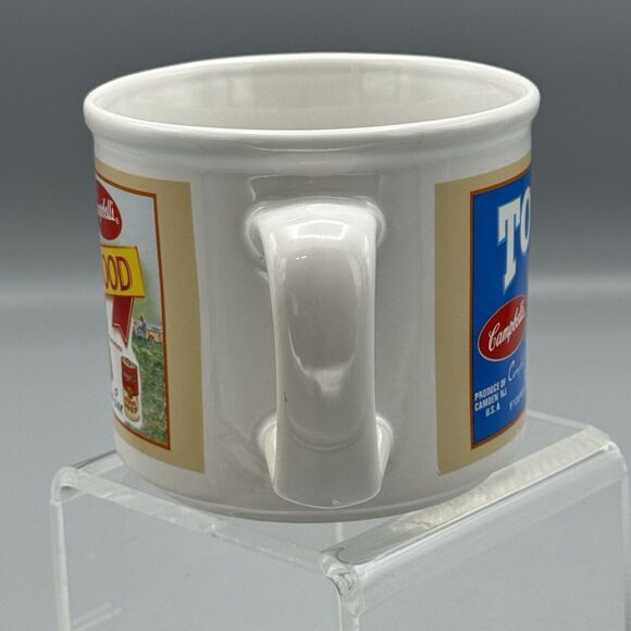 Campbells Advertising Ceramic Soup Chili Mug 2005 Houston Harvest 16 Oz Tomatoes - Picture 4 of 7